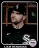 2024 Topps Heritage High Number Liam Hendriks Chrome Black Refractor #/75