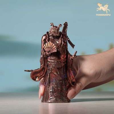 TONGSHIFU Zhong Kui's Divine Might Model Figurine Decoration 12.5cmH Painted