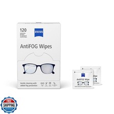 ZEISS AntiFOG wipes, 120 count