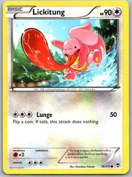 Lickitung 78/111 XY Furious Fists Common