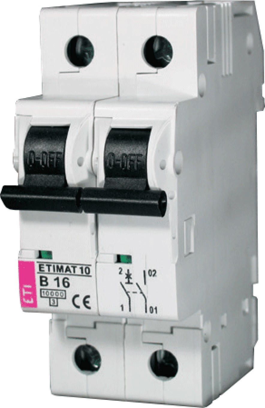 ETIMAT 10 Overcurrent Switch 2p B2 002123710 ASTI-ETIMAT 10