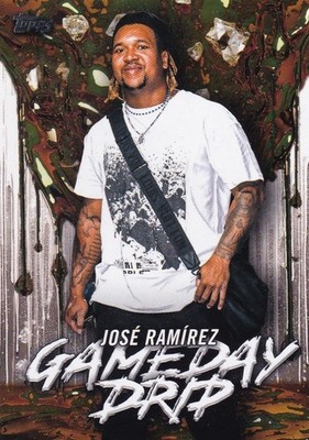 JOSE RAMIREZ TOPPS CELEBRATION GAME DAY DRIP GUARDIANS #GD-18 2026 26 S1