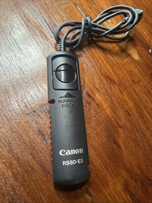 Genuine Canon RS-60E3 Remote Switch Control EOS 60D 300D 350D 400D 500D 600D G12
