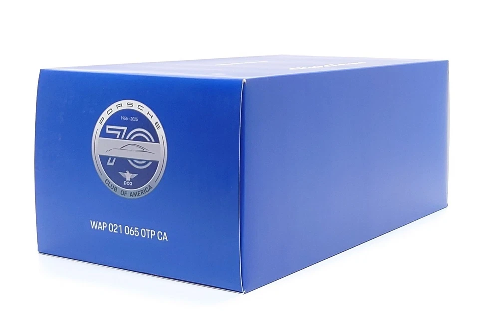 Spark 1:18 Porsche 911 Carrera T Club Coupe (992.2) Sholar Blue (Dealer Edition) - Image 2 of 4