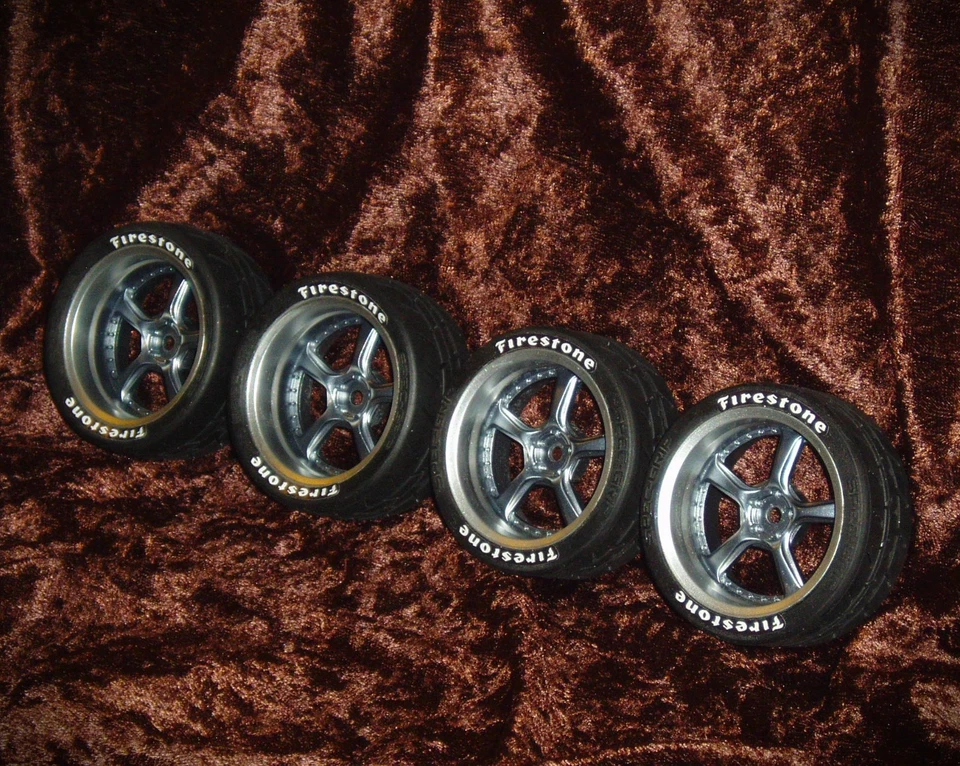 RC TOURING CAR WHEELS/TIRES MST 5 SPOKE *Vaterra/Losi v100/HPI/TRX 4tec/on-road - Image 4 of 4