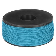1.18mm x 164 Feet Paracord Micro Cord Rope 100 LB Braided Cord, Sky Blue
