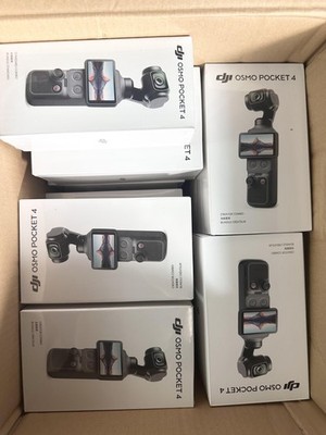DJI Osmo Pocket 4 Creator Combo 4K Gimbal Camera Vlog Wide-Angle