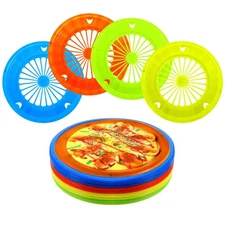 24 Pack 10 Inch Heavy Duty Plastic Paper Plate Holders for Picnic Birthday Party