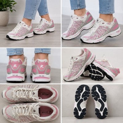 ECCO Receptor Technology Pink Gray Walking Shoes Women s US 5-5.5 EU 36
