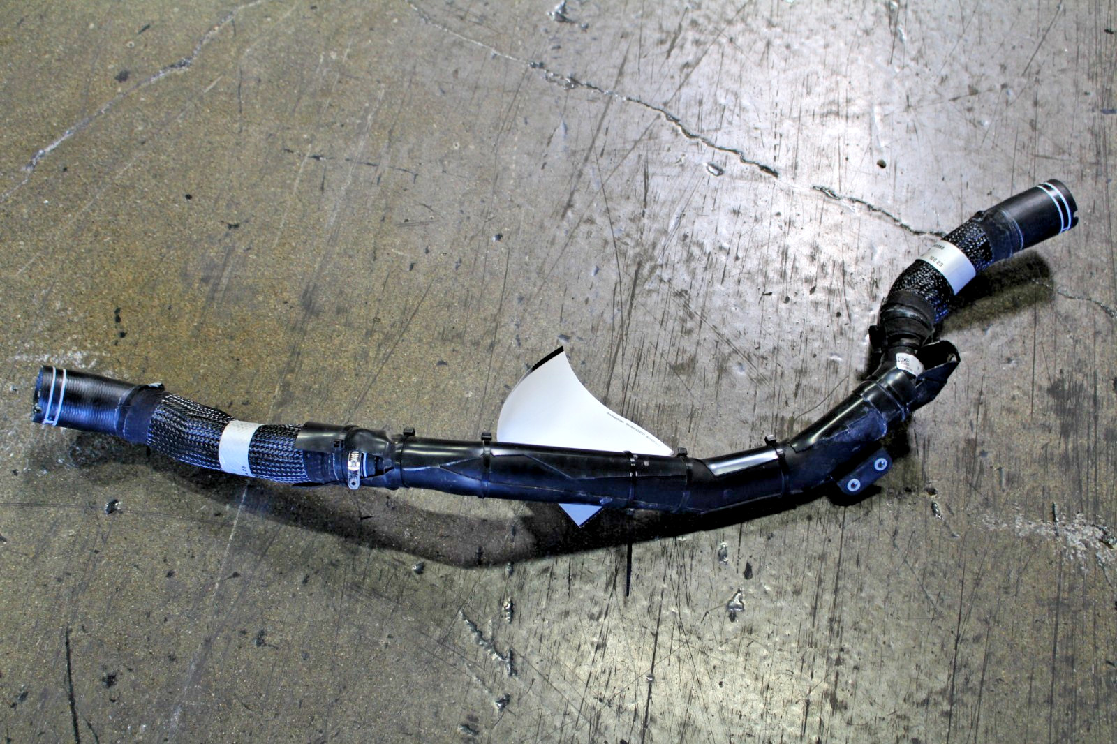 Ferrari 296 GTB, Fuel Tank Connector Line, Used, P/N 988896, 983355, 983175