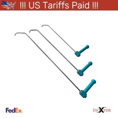 Universal PDR INOX 3-teiliges 360° drehbares lackloses Ausbeul-Reparaturstab-...