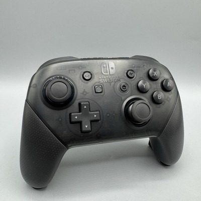 Nintendo Switch Pro Controller Gamepad Bediener Schwarz Zocken Spielen Sehr Gut 