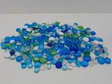 Flat Glass Marbles For Arts And Crafts Vase Fillers Or Display 2 Pounds