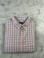 Paul&Shark Hemd blau weiß orange 100% Baumwolle | Herren XXL