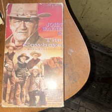 Warner Home Video The Cowboys VHS John Wayne Mark Rydell Western NTSC 1972