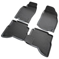 3D Gummi Fussmatten Passend FüR Mitsubishi Pajero Sport | K90 | BJ 1996-2008
