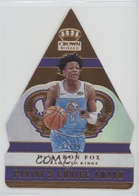 2017 Panini Crown Royale Panini's Choice Awards 83/99 De'Aaron Fox Rookie RC r2s