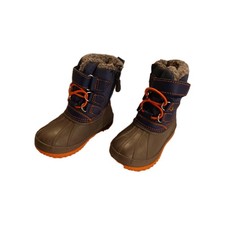 Cat and Jack Thermolite Toddler Kids Boots Size 4 Blue Orange Gray