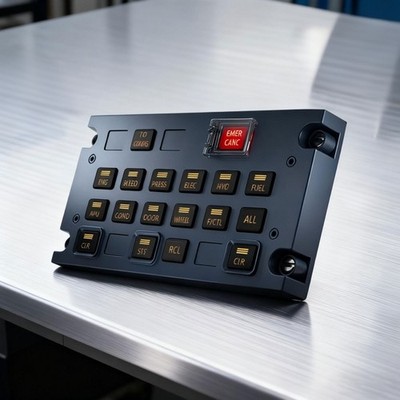 WINWING ECAM 32 Metall Panel Airbus-Stil Flugsimulator für MSFS2020 2024 XPLANrt