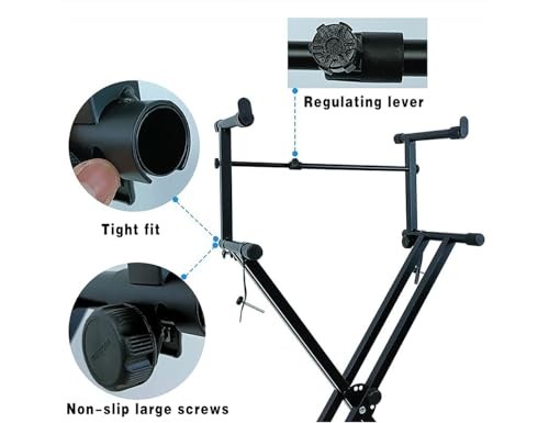 Supporto per Tastiera Elettrica a 2 Livelli foto 6