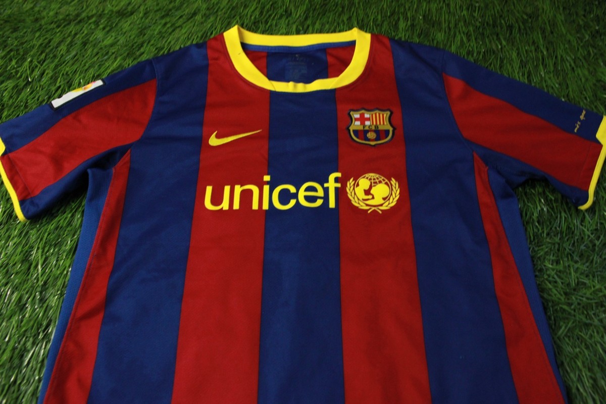 BARCELONA BARCA 2010-2011 FOOTBALL SHIRT JERSEY HOME NIKE ORIGINAL