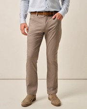 johnnie-O Stretch Knit 5-Pocket Pant - Santa Barbara Taupe Size 36W x 32L