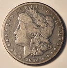 1894 P MORGAN SILVER DOLLAR VG/FINE  NO DAMAGE