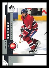 Brian Savage #44 2001-02 SP Authentic Montreal Canadiens