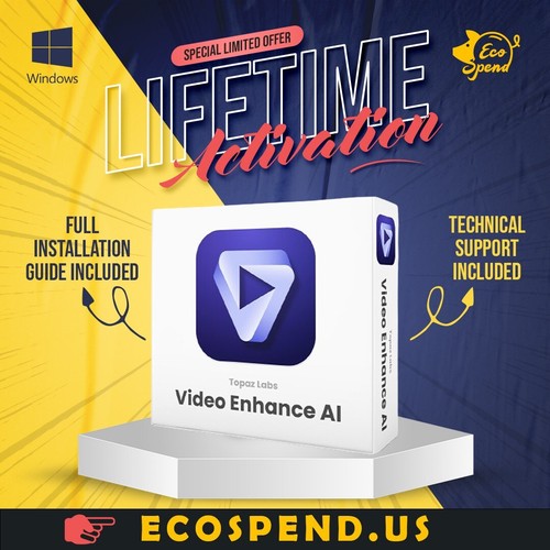 Topaz Video AI 6 Lifetime 🟩Please🟩READ🟩DESCRIPTION!!