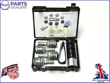 GENUINE AUDI A3 A4 A5 A6 A7 A8 LOCKING WHEEL NUT COVER BOLT KEY SET 4K0071455