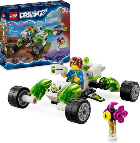 LEGO DREAMZzz 2-in-1 Mateo s Off-Road Car Toy, Vehicle Model Set for Kids, Boys