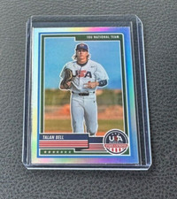2023 Panini USA Stars & Stripes Talan Bell SILVER Prizm