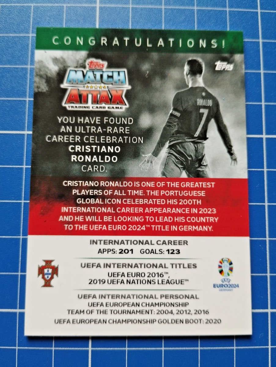 Cristiano Ronaldo #CRCC Career Celebration The SIUUU - Match Attax