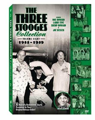 The Three Stooges Collection, Vol. 8: 1955-1959 - DVD - VERY GOOD
