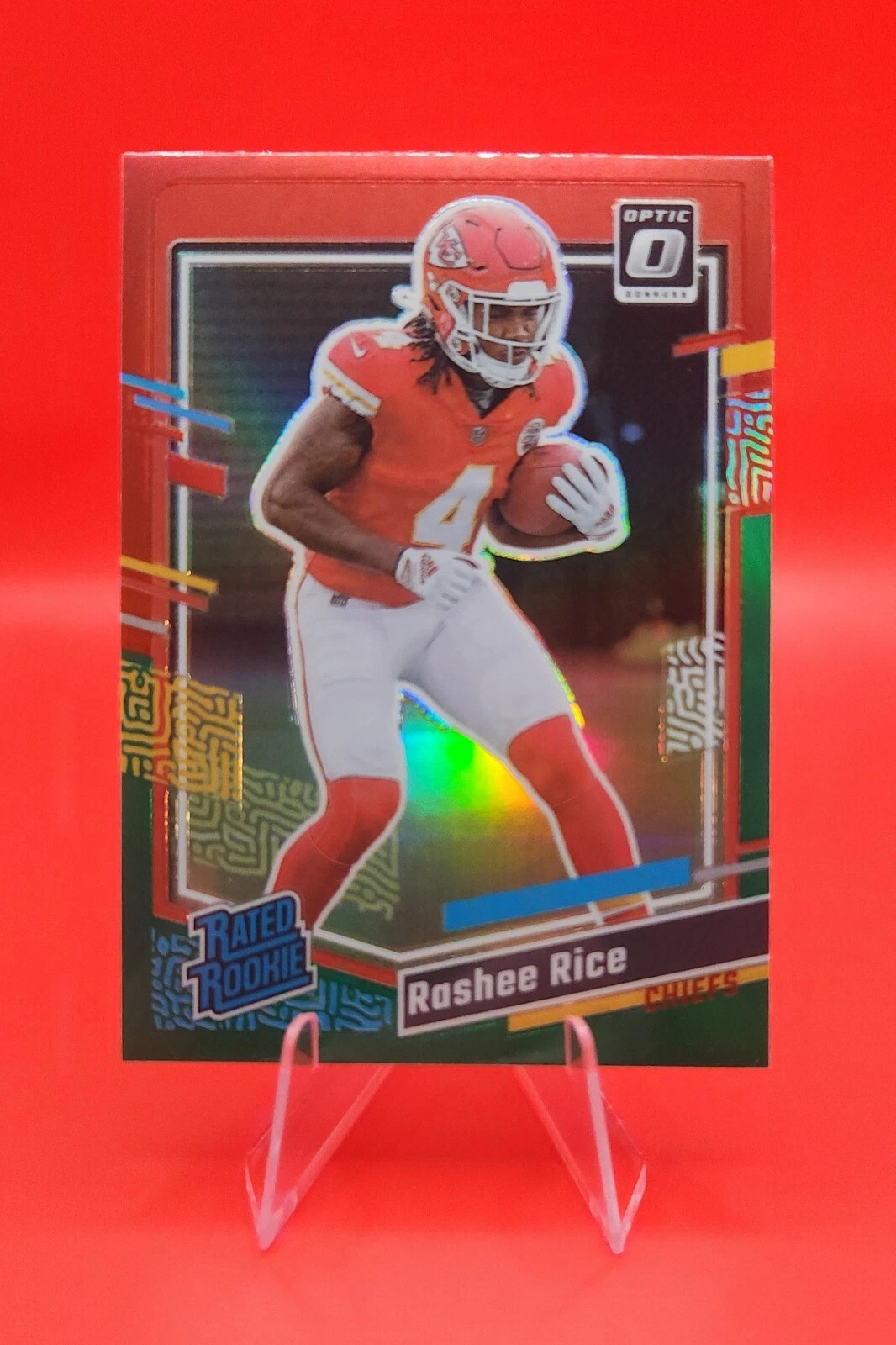 Rashee Rice trading card