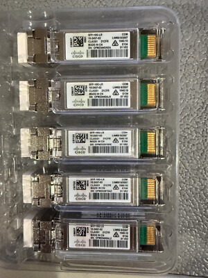 Cisco SFP-10G-LR New Clamshell With GREEN HOLOGRAM