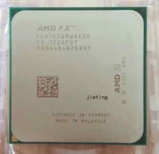 AMD FX-6100 Socket AM3 CPU Processor 6C 3.3 GHz FD6100WMW6KGU