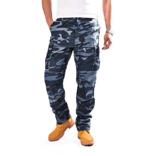 BACKBONE Mens Tactical Military Army Combat BDU Pants Camouflage Cargo Pants - Picture 34 of 87