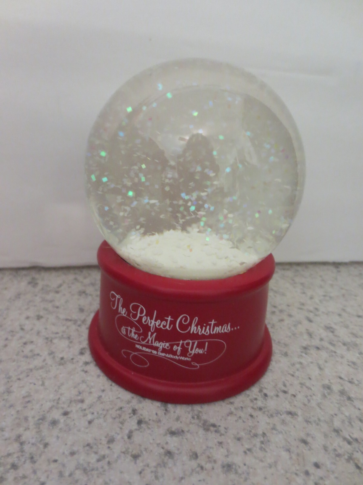 Bath & Body Works Holiday 'The Perfect Christmas Is The Magic of You' Snow Globe eBay