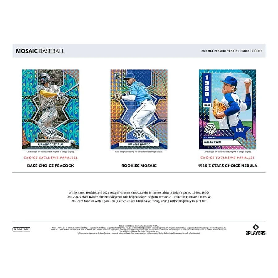 2022 Panini Mosaic Choice Baseball Hobby box NEW factory sealed 22PABMOS-CH - Image 2 of 4