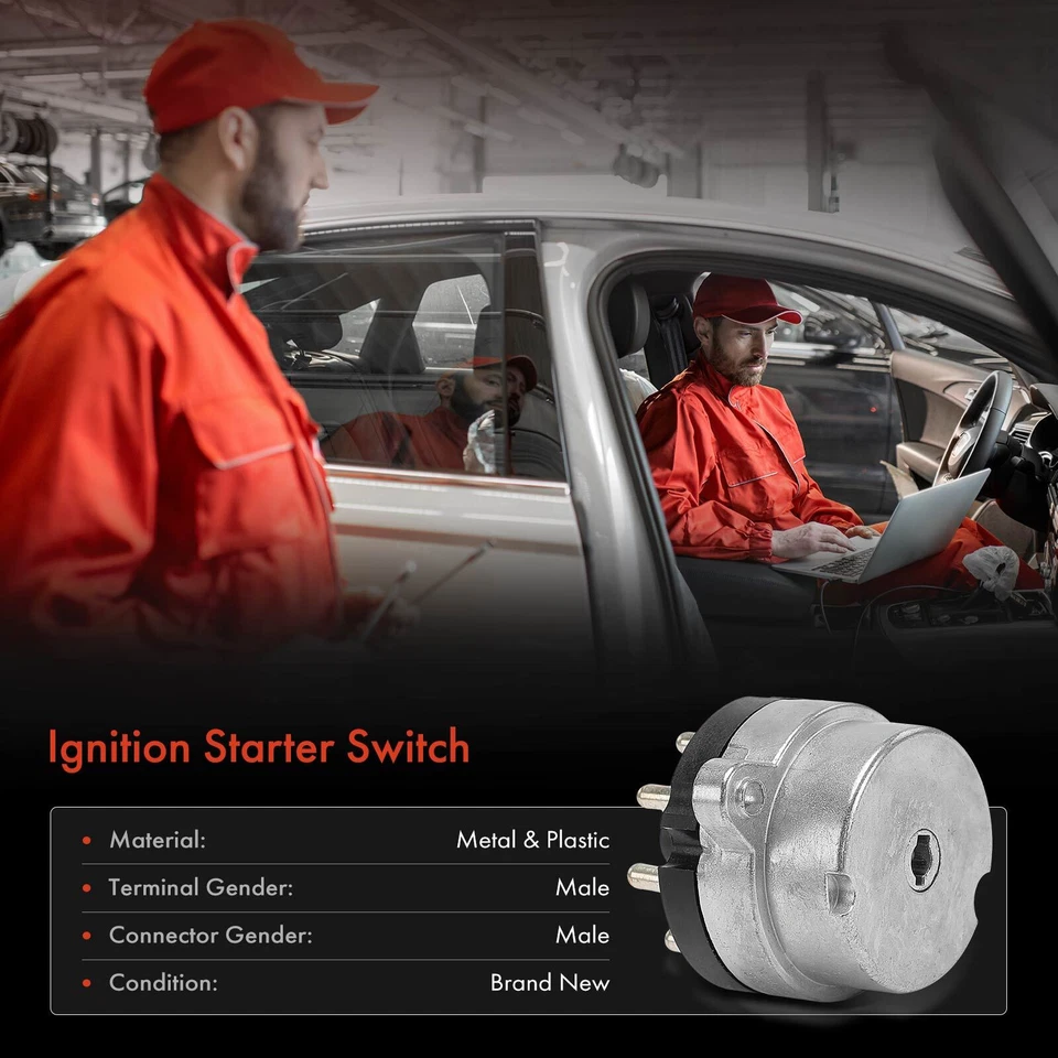 Interruptor de ignição para Volvo 760 1988-1990 850 1993-1997 940 1991 960 92-94 8 pinos - Imagem 3 de 4