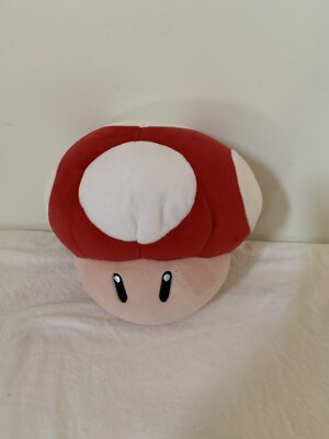 Nintendo Super Mario Mushroom 6'' Soft Plush Stuffed Toy Club Mocchi-Mocchi