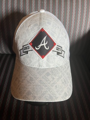 New Era 9Forty Atlanta Braves 2020-2021 Post Season Pennant Chase On-Field Cap.