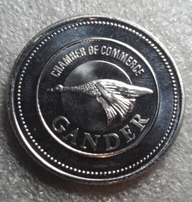 1983 Gander Newfoundland Canada Aviation Dollar #2 in Series WWII