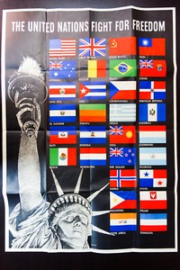 US World War II Propaganda Poster by Steve Broder