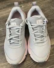Under Armour Grade School Assert 10 Kids' Running Shoes - Size 4 Pink Sugar NEW