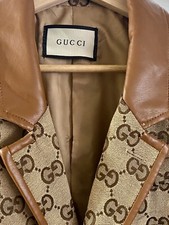 Gucci X Balenciaga The Hacker Project Hourglass Gg Jacket Size L. Fits 39-40