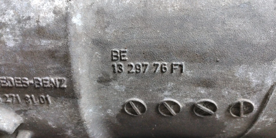 Mercedes 420Sel 560Sec 560Sel W126 86 transmisión automática 4 velocidades 1262707601722 79 k millas Foto 4 de 4