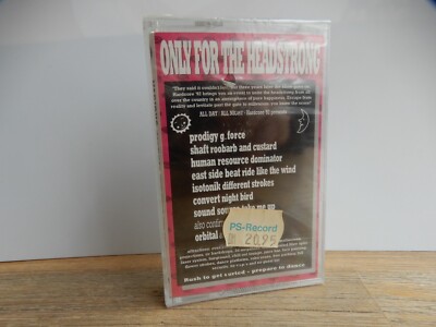 ONLY FOR THE HEADSTRONG PRODIGY TECHNO HARDCORE MUSIK KASSETTE MC 1992 FFRR OVP