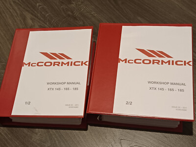 McCormick XTX145 XTX165 XTX185 workshop service repair manual book